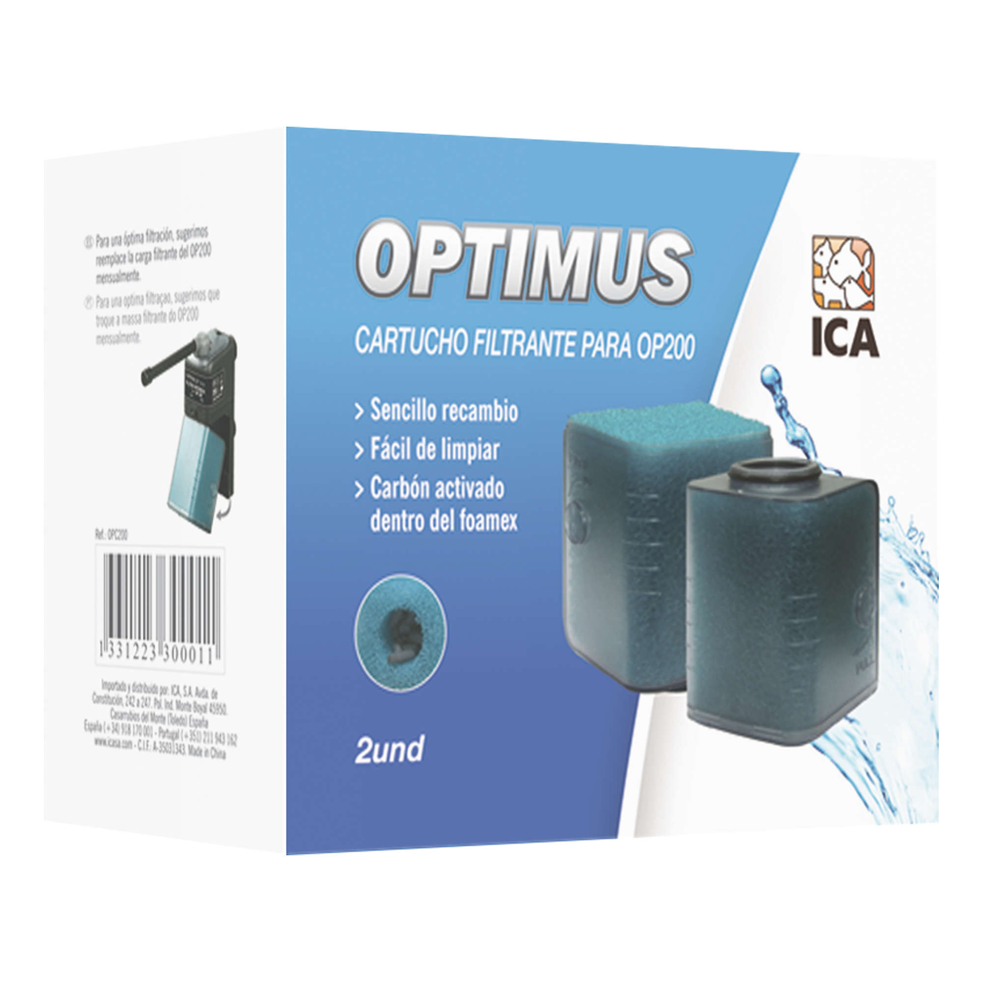 FILTER REPLACEMENT OPTIMUS 200